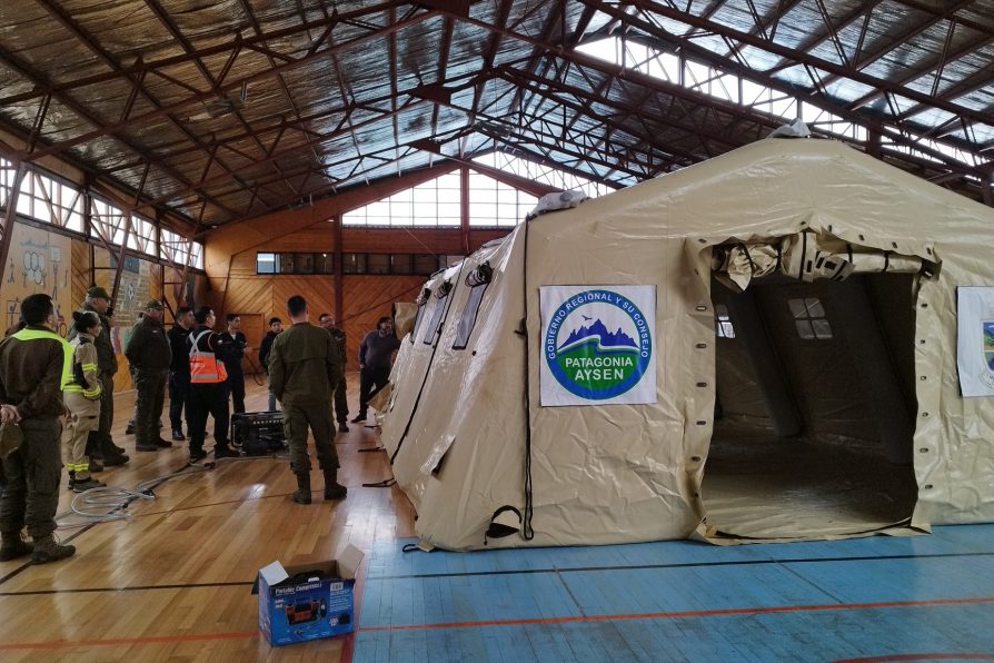 SENAPRED fortalece capacidades de respuesta ante emergencias en Villa O’Higgins